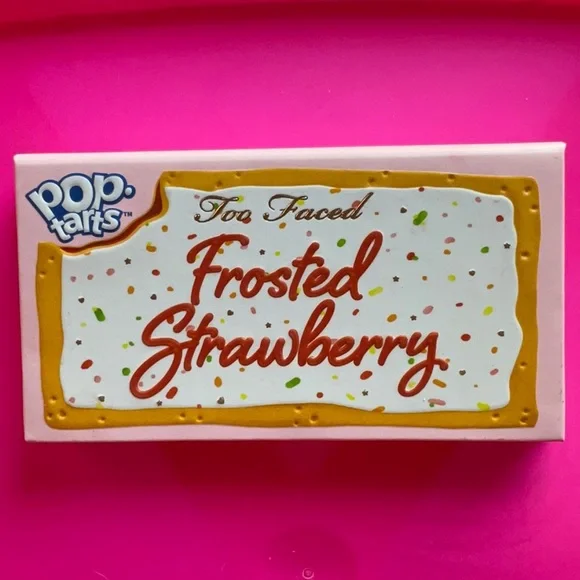🍓 TOO FACED POP-TARTS ®️ FROSTED STRAWBERRY EYE SHADOW PALETTE 🍓 NWT 🍓